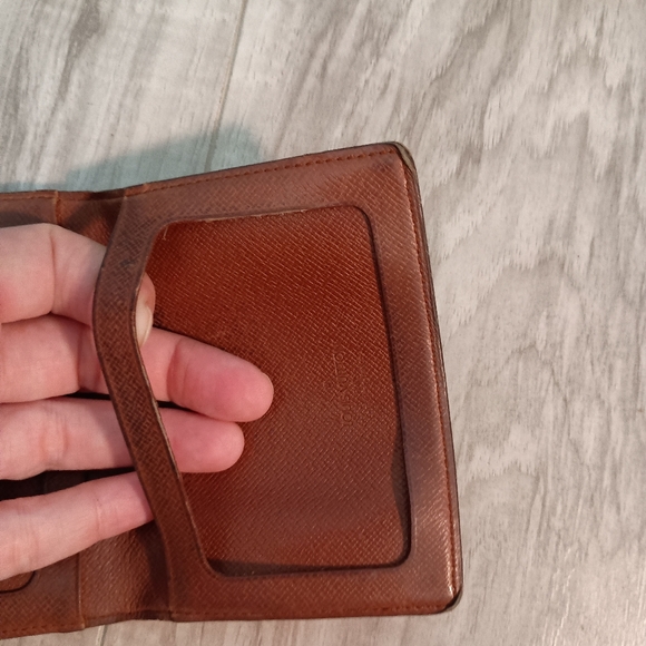 LOUIS VUITTON Porto 2 Carte Vertical Monogrammed Canvas BRW BRW Men - Picture 8 of 10